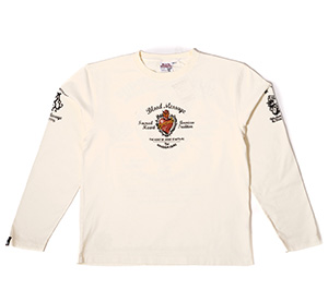 LLT-880 OFF-WHITE/BLACK | a |  BLOOD MESSAGE | TVc