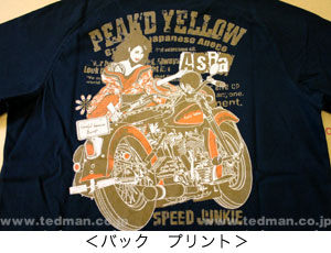 PYT-132black/black03 | TVc | PEAK'D YELLOW